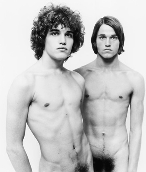 akaixab:  Jay & Jed Johnson. Warhol Factory. Photo by Richard Avedon