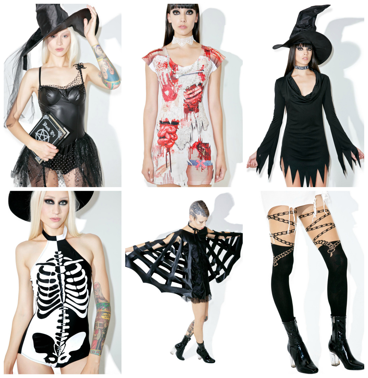 coquettefashion:  Halloween Costumes From DollskillFree Cement Velvetine Liquid Lipstick