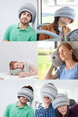 drgrabofficial:      Light Travel Pillow &amp;   Mini Rest PillowWe all spend too much time in transit, traveling on the bus, train and plane. Lots of these hours are wasted doing nothing; we sit there wishing we could nod off in private, into a parallel