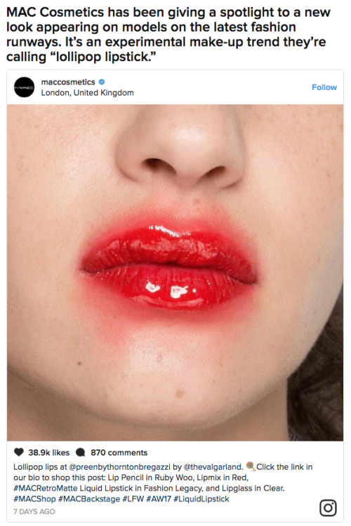 marsincharge: buzzfeed:  ¯\_(☉_☉)_/¯  This looks like you were kissing and had crappy lipstick and no lip liner on 