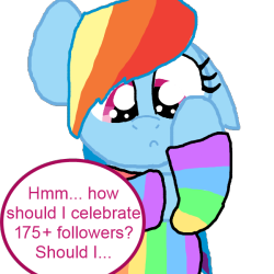 ask-positive-dashie:  Thanks for 175+ followers!