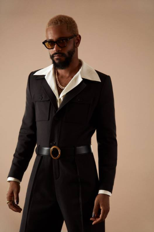 drogonqueen:  LaKeith Stanfield in custom Saint Laurent by Anthony Vaccarello  