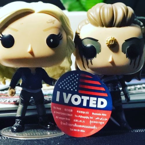 Vote #vote2020 #votehimout #voteforchange #clexapops #clexa https://www.instagram.com/p/CHJi3wsBay