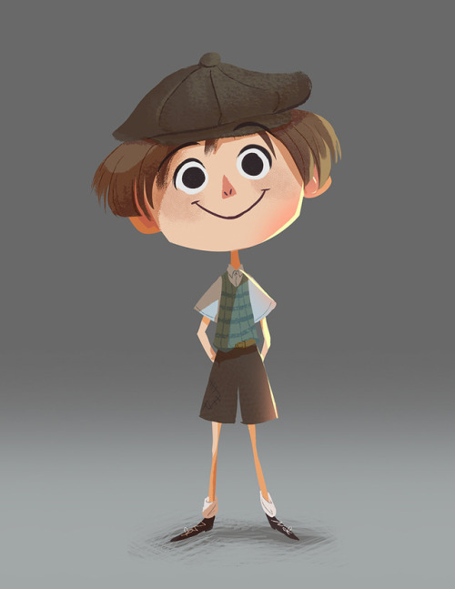 Another throwback, James from James and the Giant Peach. Part of a personal project I never finished