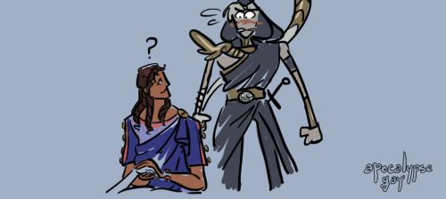 apocalypsegay: featuring my man irenaeuswhen youre the god of death there’s things in your pro