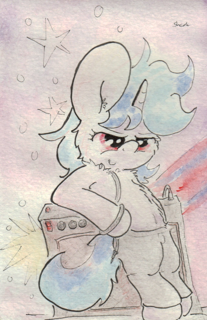 slightlyshade:  It’s still noisy somehow. Magic.  ^w^