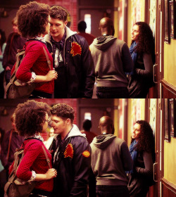 blackgirlwhiteboylove:  maequil: Can you sneak out tonight?  Remy and Luke from Ravenswood.
