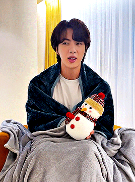 Happy New Year From Jin! For @jinstronaut
