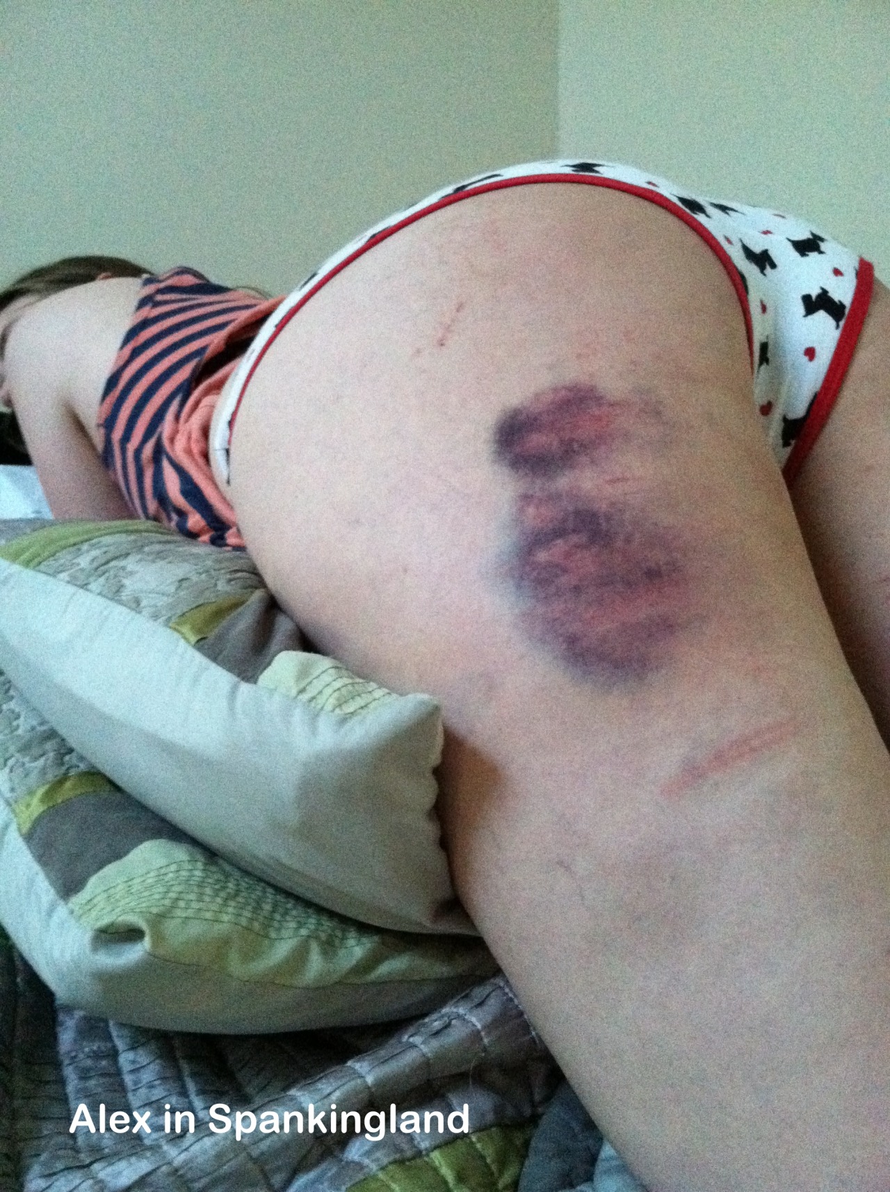 Once in a while, I still get marked up. This photo is older, but still. Nice. 