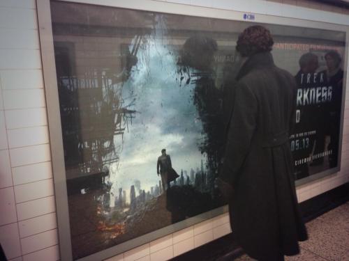 cumberbatchweb: Amazing photo of Benedict Cumberbatch just posted by @Clare_cpj! Brilliant!