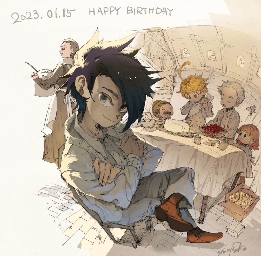 Happy birthday to the girl who's - The Promised Neverland