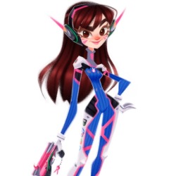 Was able to do a bit more of my Overwatch Ladies Line Up so here is DVA!! I am going to try and do them slowly between commissions but so far I’ve done 4 hehe I can’t wait to finish it! Anyways! Hope you guys like my take on her 