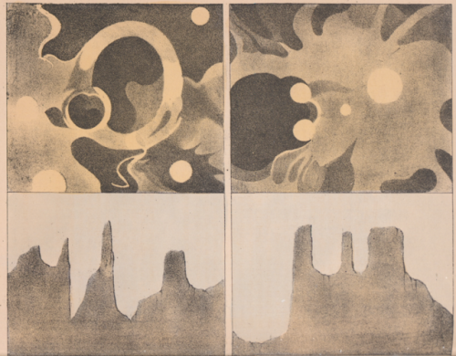nemfrog: “The composition of the moon.” The beauty of the heavens. 1842. e-rara