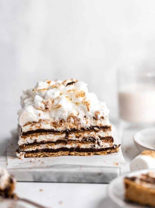 S'mores Icebox Cake