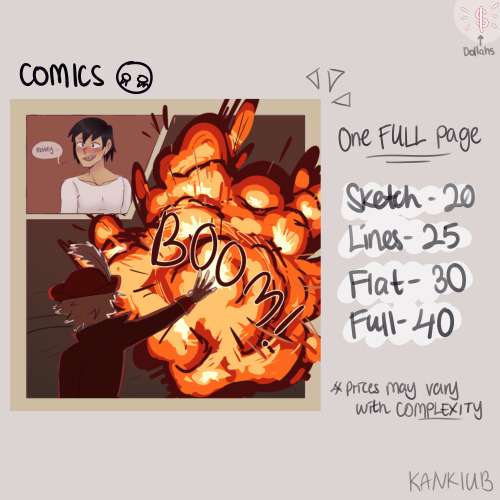 Hello!!! My commissions are open <3 Message me if interested ^^I promise I’m very chill and swag 