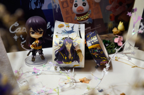 whistlecat:ARRIVED Vesperia GOLD FOIL Washi: 2 Types* Along with returning Stickers, Pins, & P