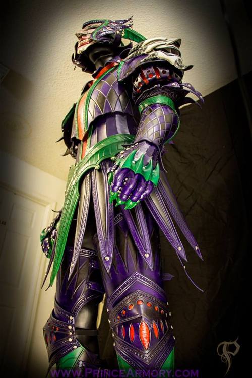 pr1nceshawn:  Medieval BatMan and Joker Armor by Prince Armory.