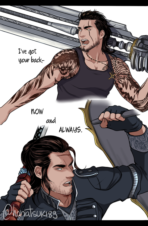 hanatsuki89: The full version of my entry for @honoranddutyzine !It’s “go big or go