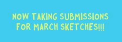 Sketch commissions for March are now open