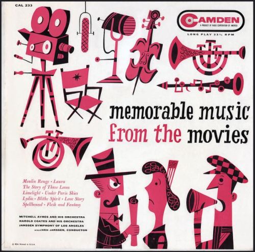 phasesphrasesphotos: Memorable Music From The MoviesJim Flora Illustration