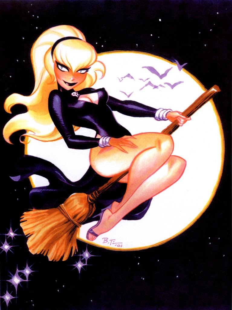 pinupgirlsart:  Bruce Timm (via Halloween Is Coming 2014 : Pin Up and Cartoon Girls)