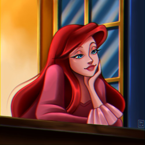 Ariel Redraw www.instagram.com/smillallart/