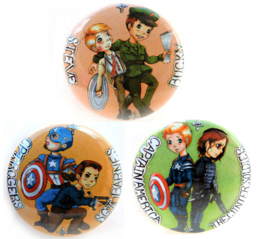 thelittlestpurplecat: *・°☆~ Original Design Stucky Buttons on Etsy! ☆°・*