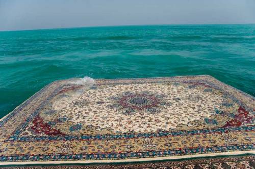 cerceos:  Jalal Sepehr - Water and Persian Rugs, 2004