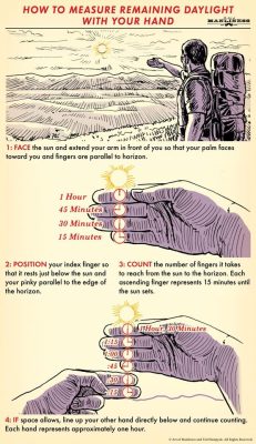 nevver:FYI : How to Measure Remaining Sunlight