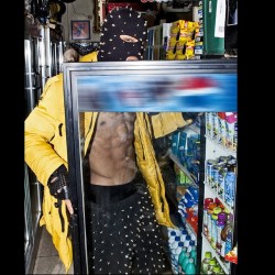 tarikcarroll:  Unreleased from my spread “F**k With Me You Know I Got It” in huf magazine. @studmuffinnyc #skimasks #studs #shorts #bodega #abs #mensfashion #menseditorial #editorial #malemodels #nycmodels #brooklyn 