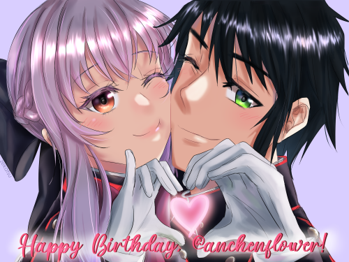 Happy Birthday to @anchenflower!Bro, my precious friend, just be happy! тvт