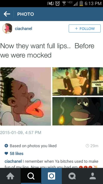 abbiehollowdays:  kiamonsters:  At kylie jenner   They’re still mocked… on black people.
