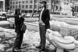 nycnostalgia: Carrie Fisher and Harrison Ford in NYC, 1979
