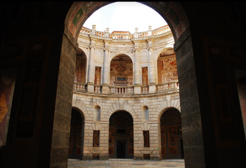 europeanarchitecture:Palazzo Farnese (Caprarola) - architect Jacopo Barozzi da Vignola, Caprarola, I