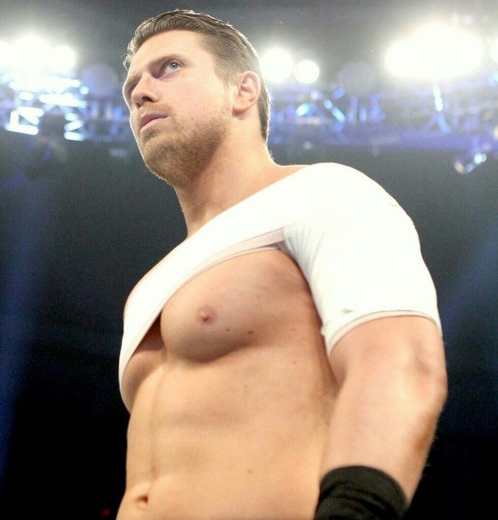 sexywrestlersspot:  Am I the only one that would kill to suck on The Miz’ tits?