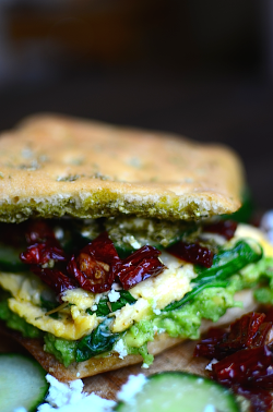 Finest-Cuisine:  Mediterranean Breakfast Sandwich