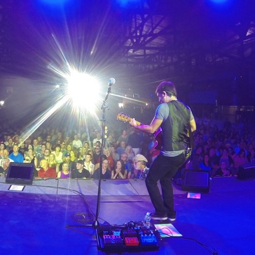 Watertown, NY backing @brynnmariemusic opening for #Heart. #gopro #nofilter #joshrob #joshroberts #livemusic #taylorguitars