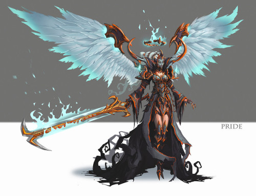 theamazingdigitalart: The amazing concept art of Daryl Mandryk for Darksiders 3 Artbook: The Ar