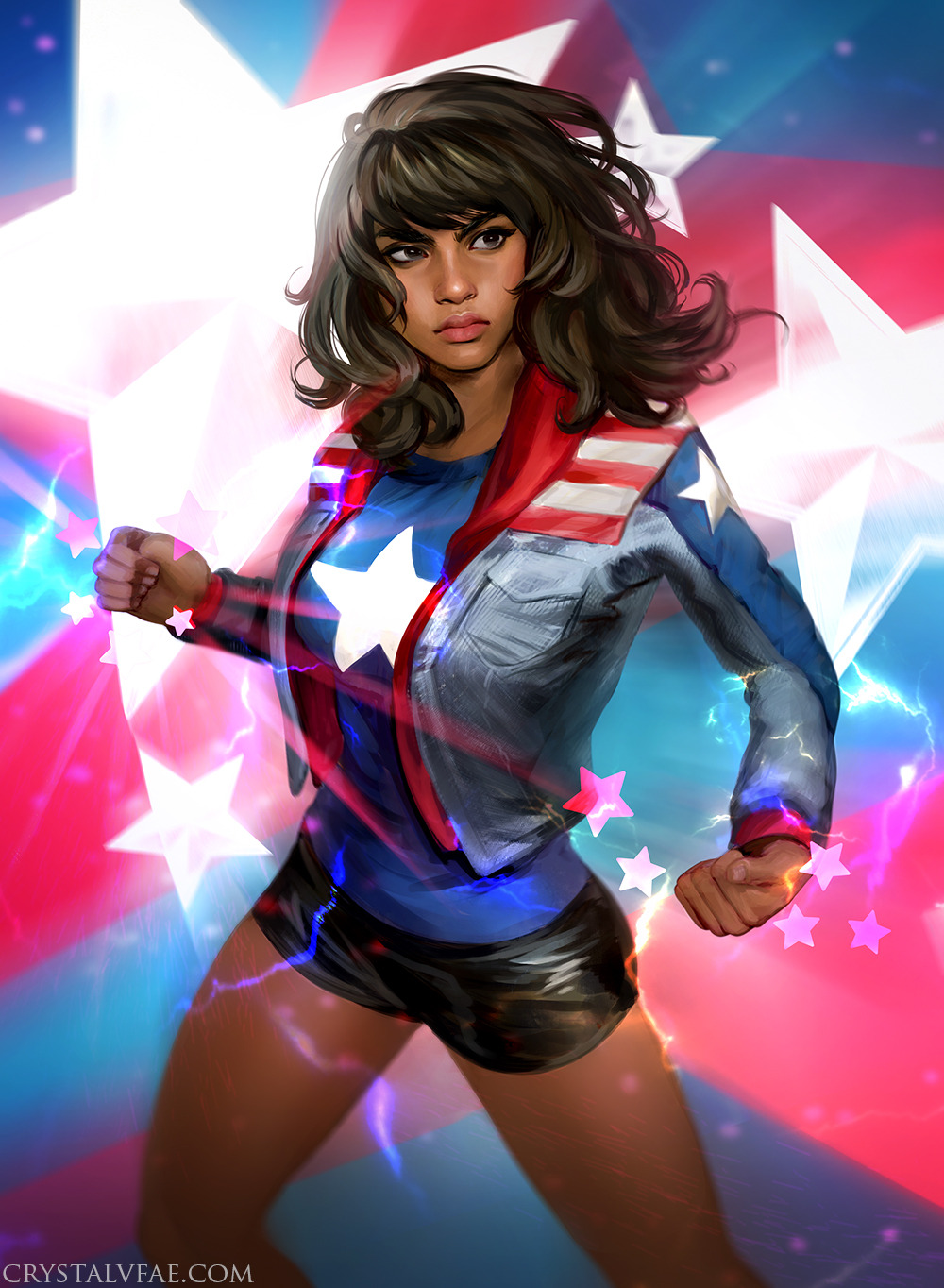 The Powerful America Chavez by R3DRUM81 on DeviantArt