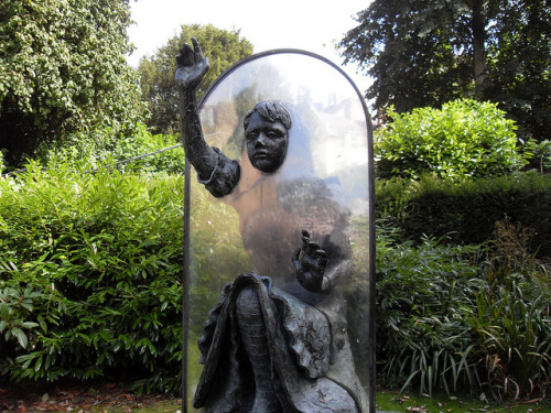 crossconnectmag:This sculpture is located in Guildford’s Castle Grounds in a walled garden behind th