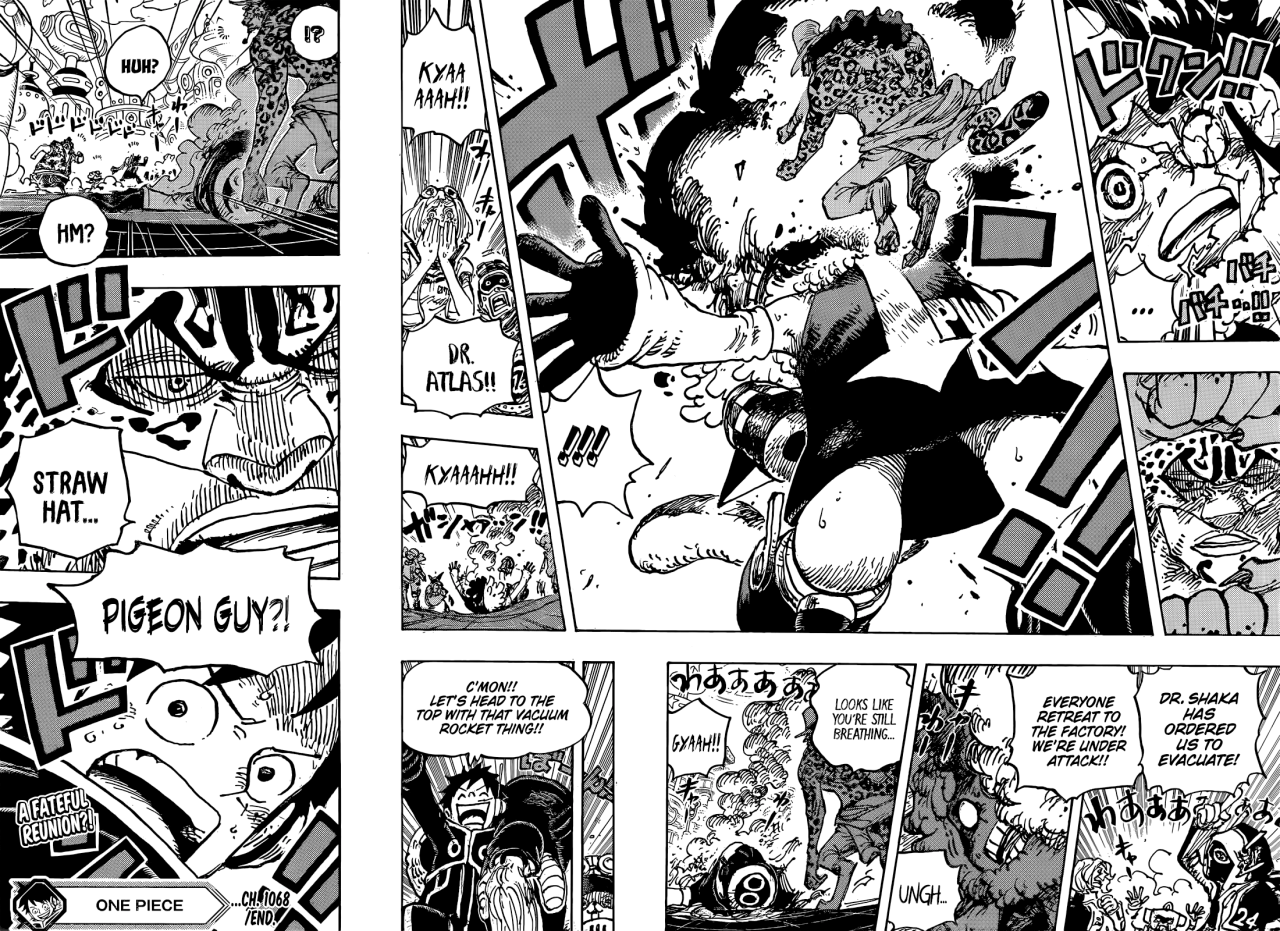 One Piece Capítulo 1069 Spoilers: Luffy vence Lucci em uma luta