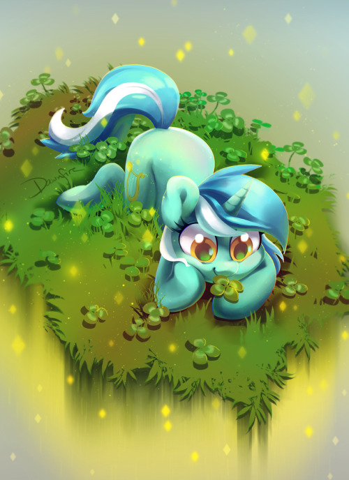 dawnf1re: Happy St Patrick’s Day ~ exclusive art for BronyCAN charity artbook. <3