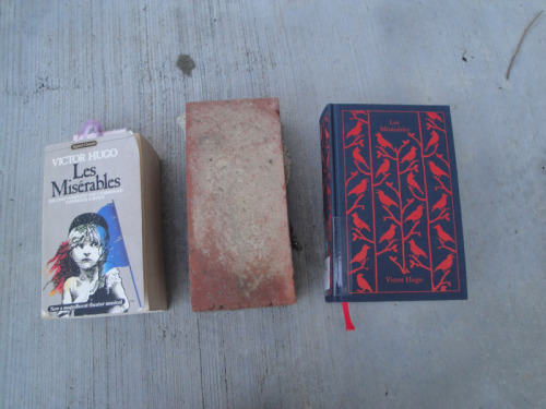 srnaug:in case anyone was wondering why the les mis fandom calls the novel ‘the brick’