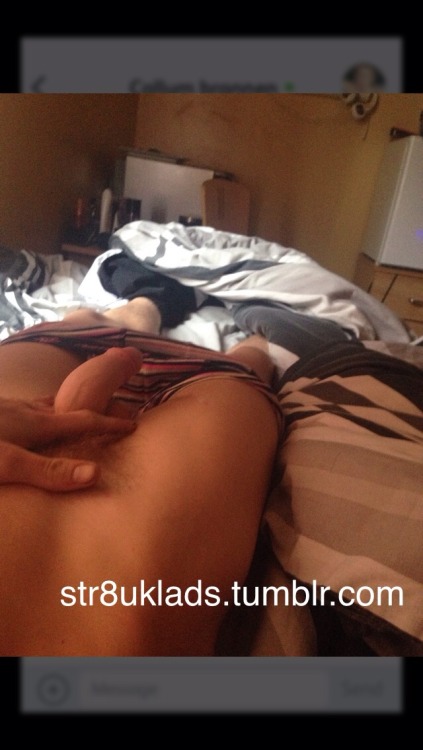 str8uklads:  Callum Brannen, 20, Edinburgh. Maybe not so str8?