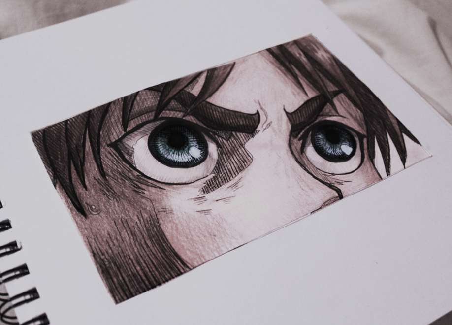 oath-keepers:  someone please stop me from drawing eren jaeger this is becoming an
