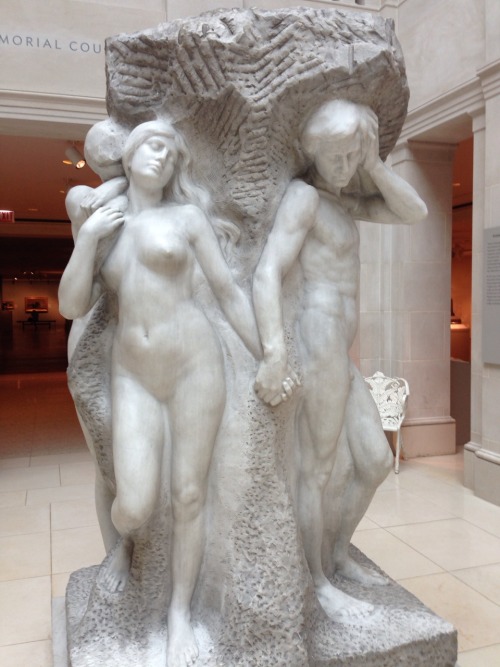 trojanwars:  Solitude of the Soul by Lorado Taft at the Art Institute of Chicago