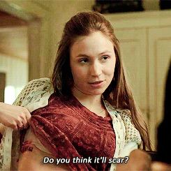 way2haught4me: earpwave: Wynonna Earp meme | 6 scenes [1/6]  I love this because