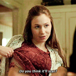 way2haught4me: earpwave: Wynonna Earp meme | 6 scenes [1/6]  I love this because you can see the sudden realisation and sweet acceptance on Wynonna face! ❤️ 