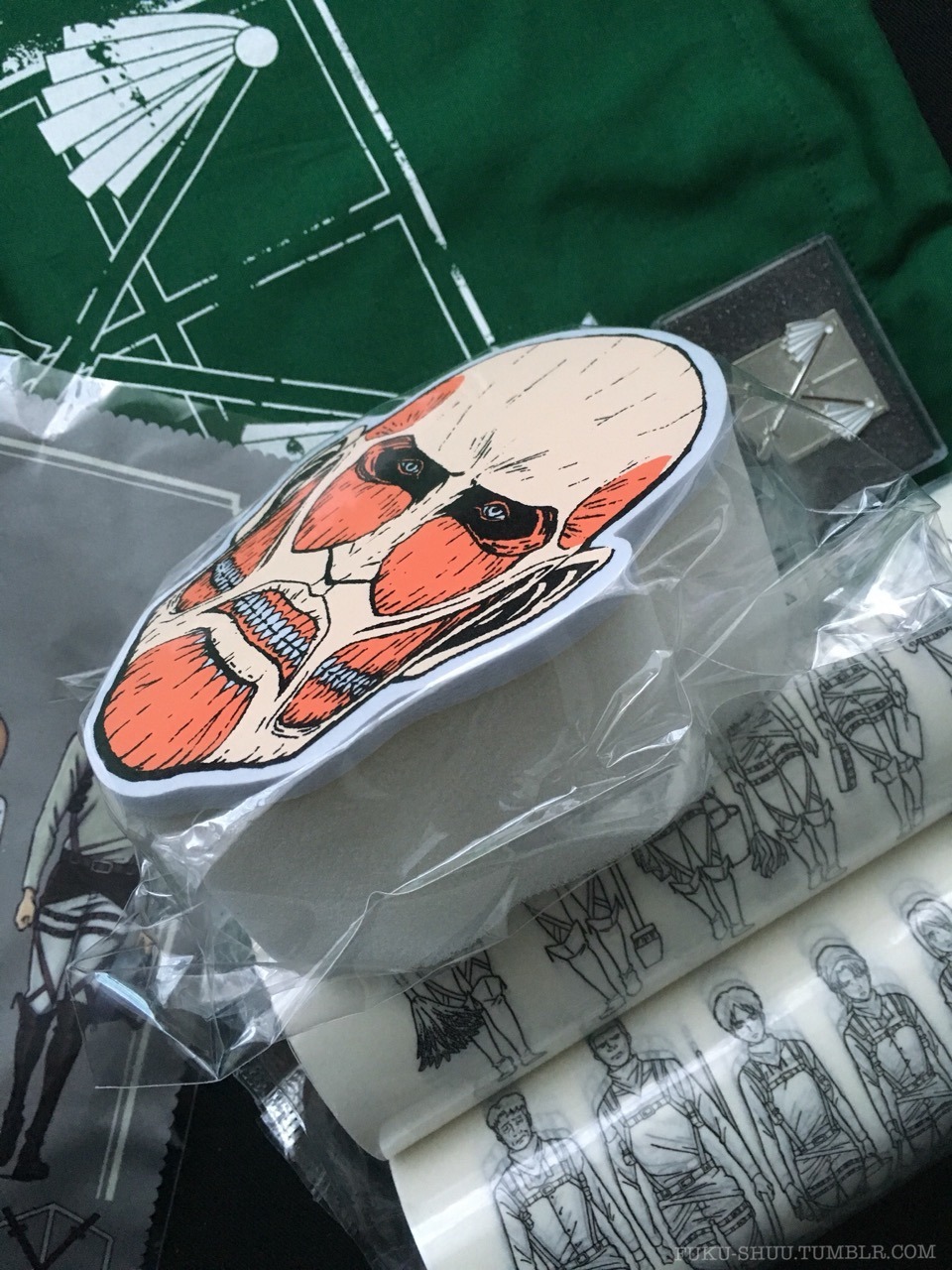 My Shingeki no Kyojin merchandise haul for today is another oldie but truly a goodie: