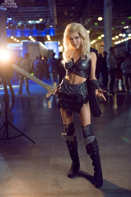 Porn Pics cosplayiscool:  Callisto - Xena Warrior Princess